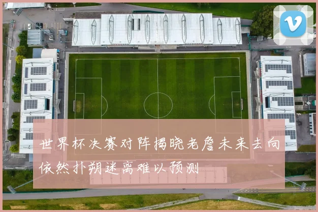 世界杯决赛对阵揭晓老詹未来去向依然扑朔迷离难以预测